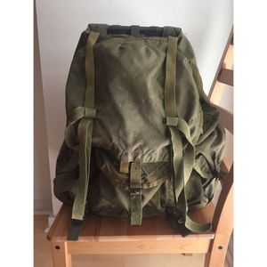 Army surplus Alice pack rucksack with frame.